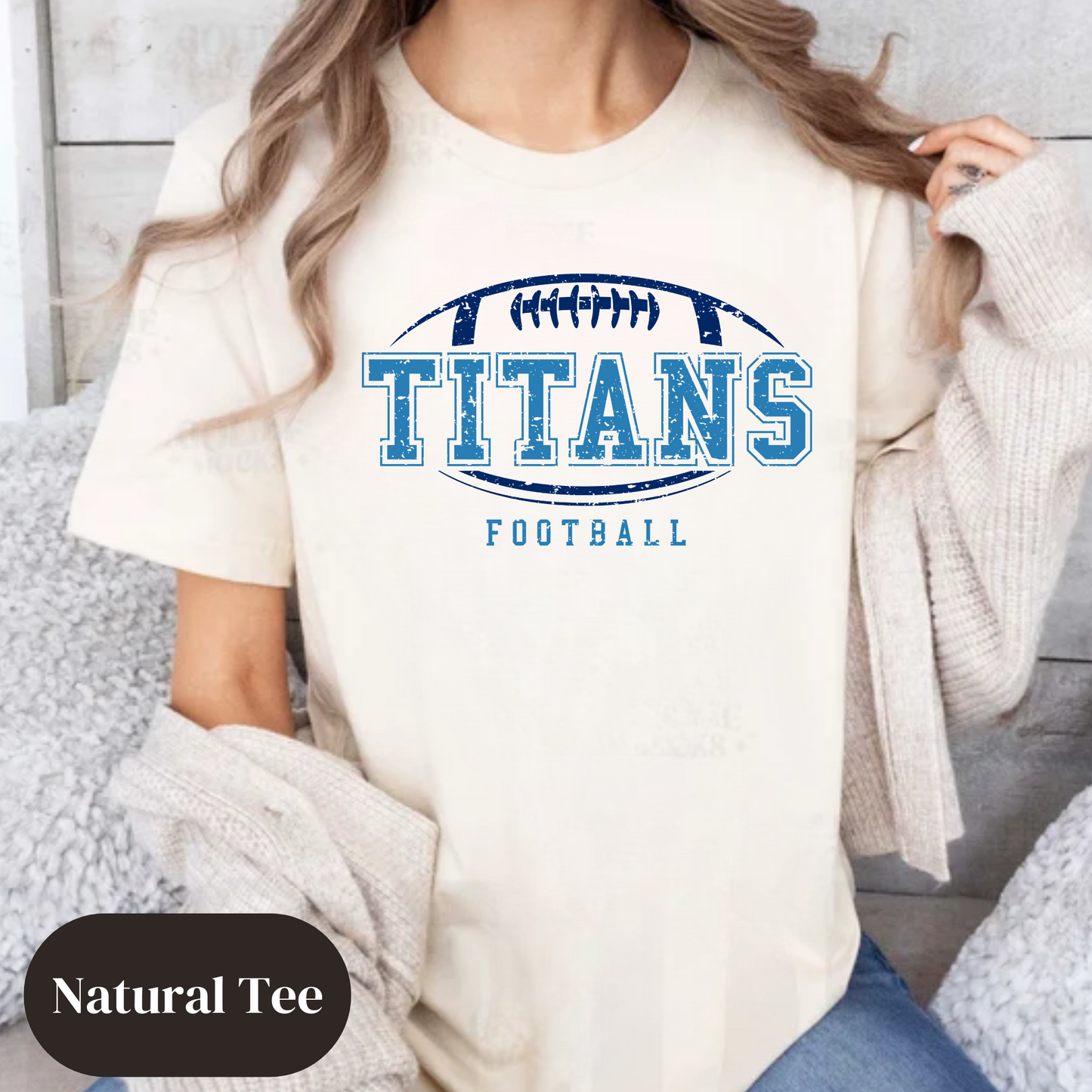 Titans (Football Outline)