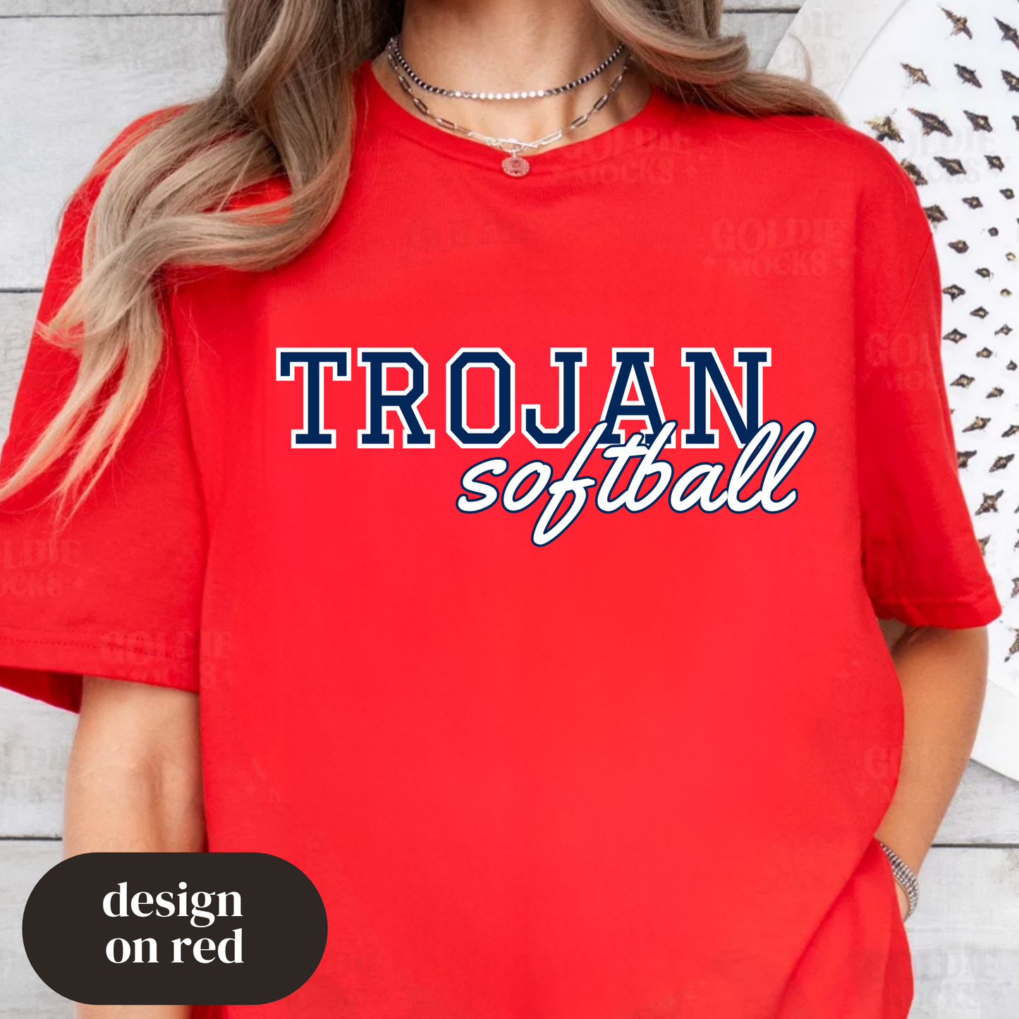 Trojan Softball (Outline)