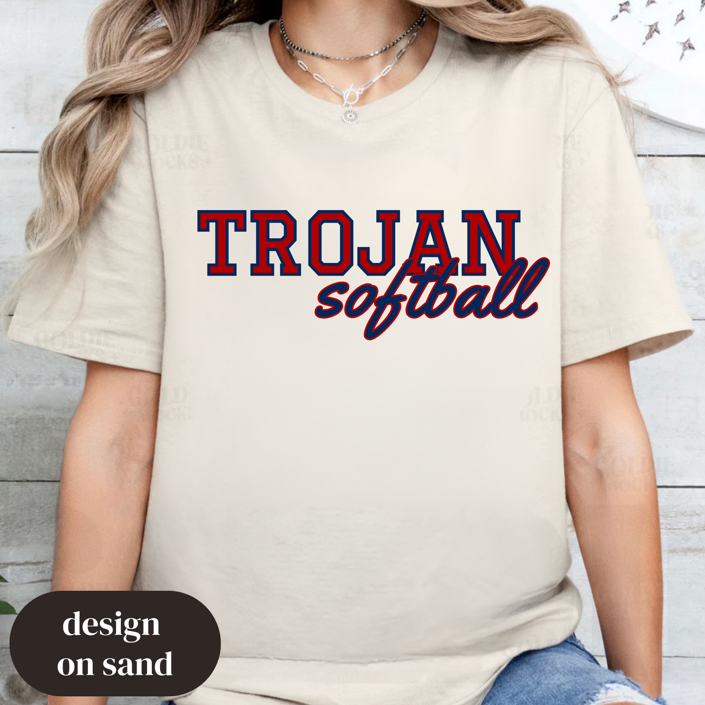 Trojan Softball (Outline)