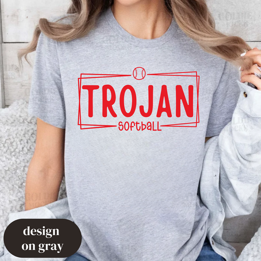 Trojan Softball Double Box