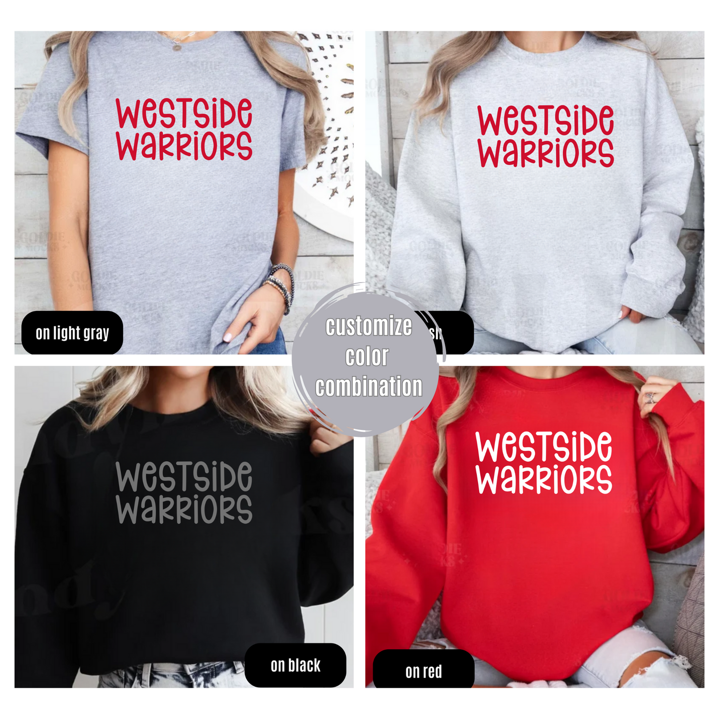 Westside Warriors (customize colors)