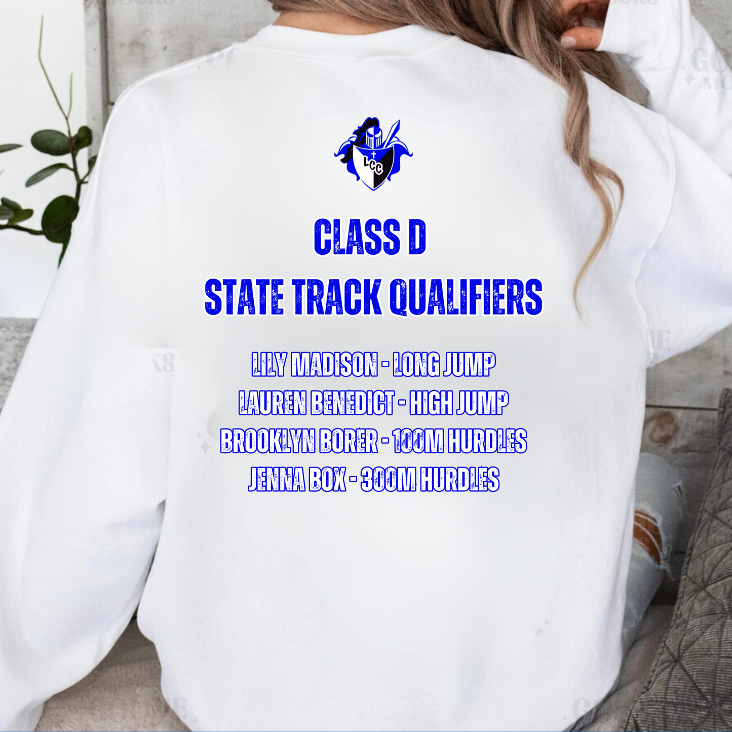 State Track Crewneck