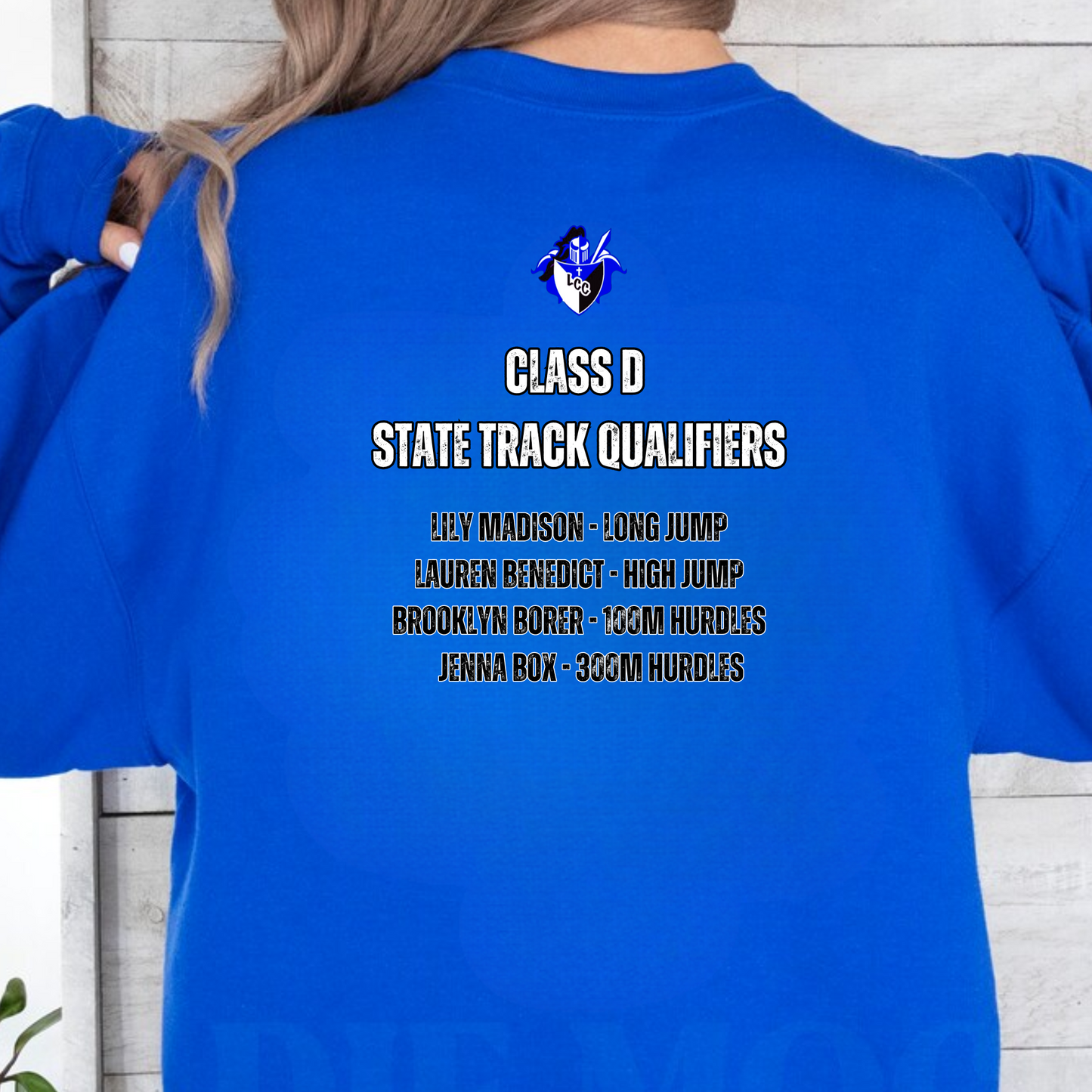 State Track Crewneck