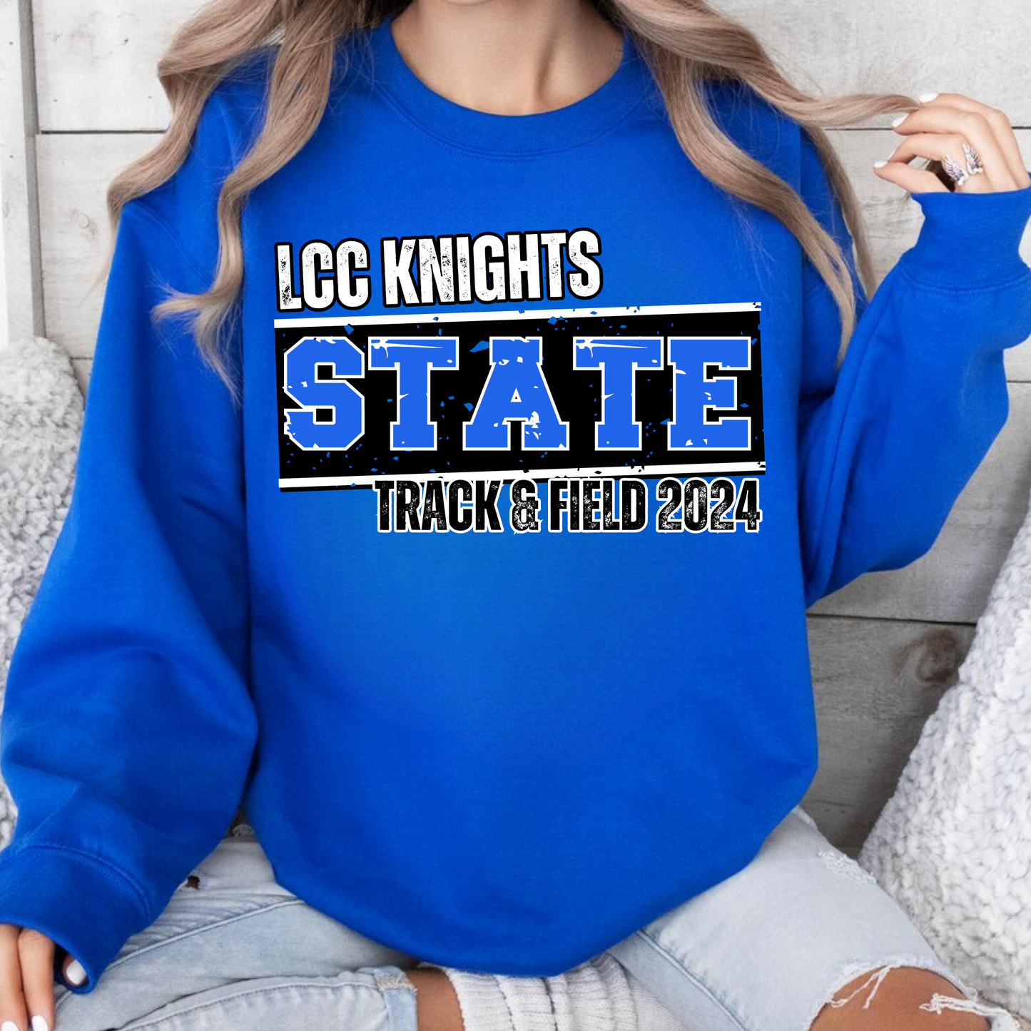 State Track Crewneck