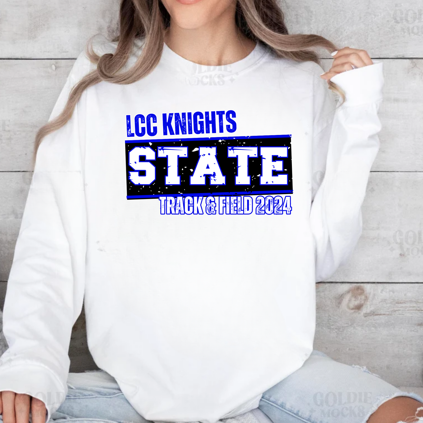 State Track Crewneck