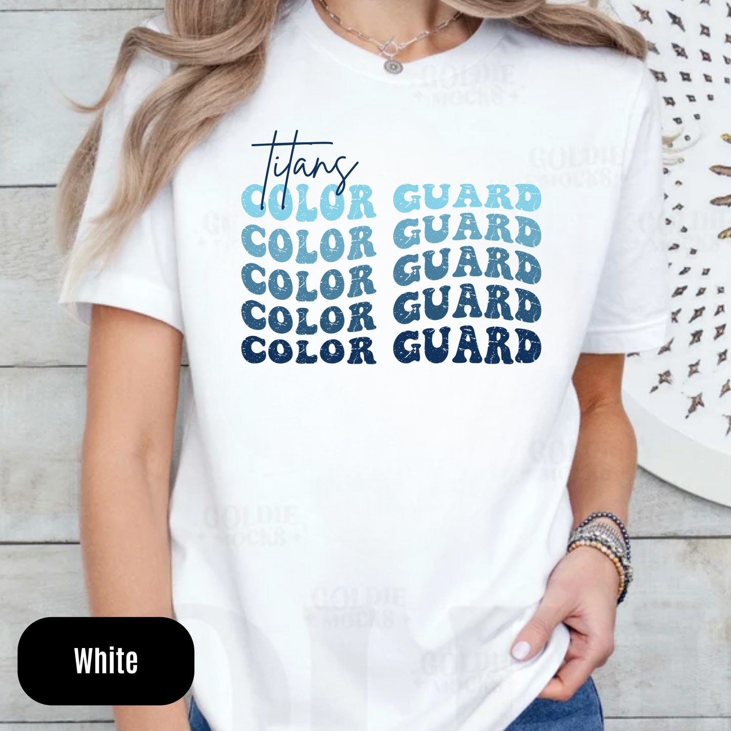 Titans Color Guard Ombre Wave