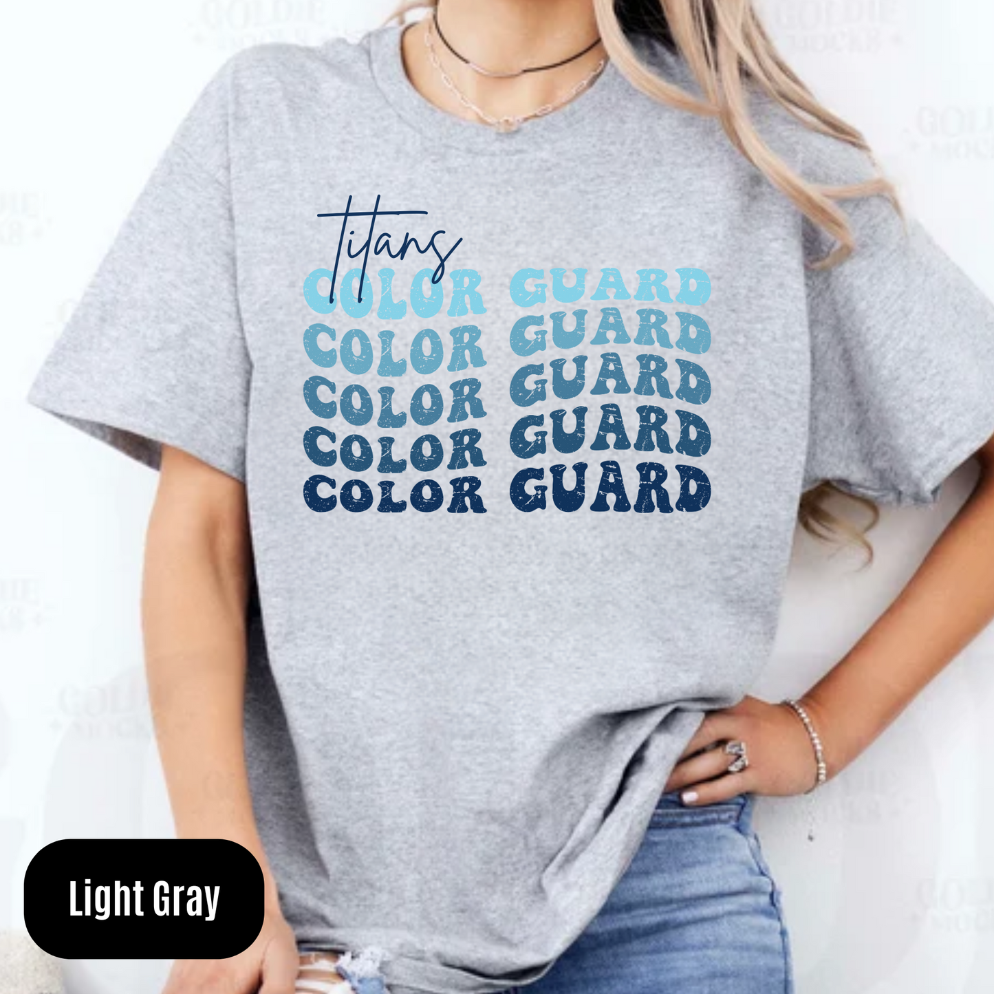 Titans Color Guard Ombre Wave