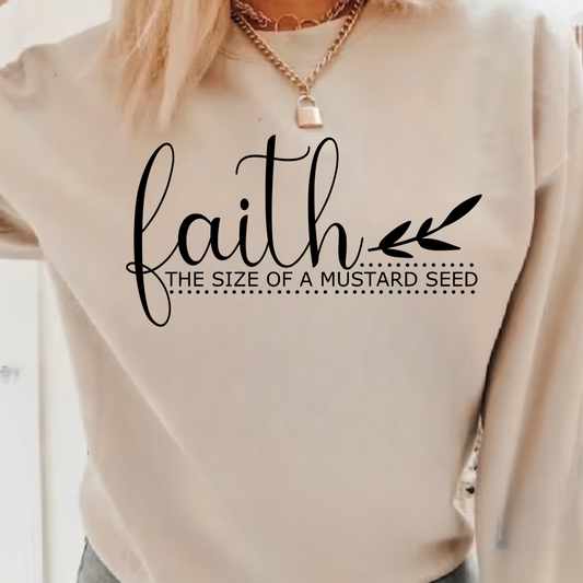 Faith the size of a mustard seed