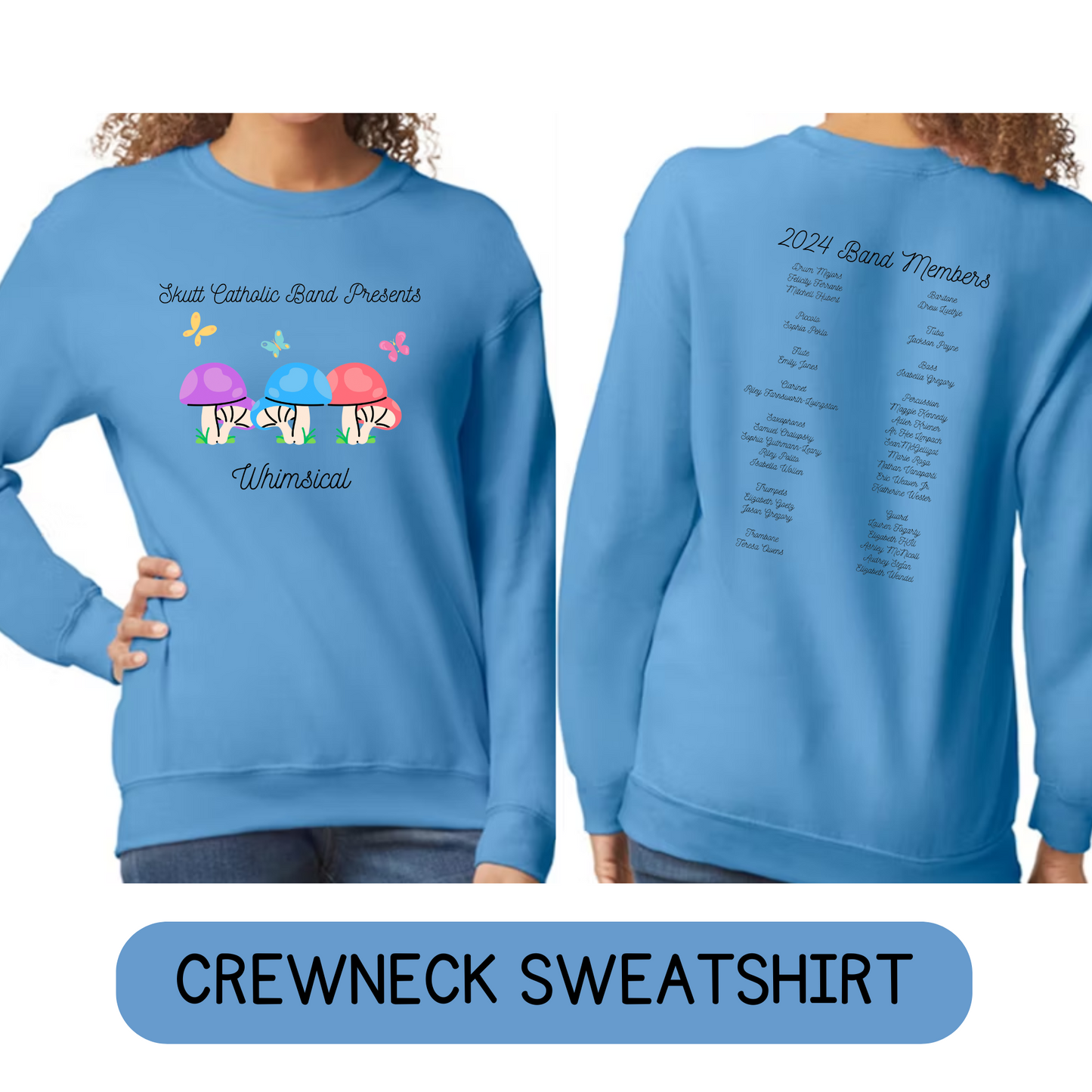 Theme Crewneck Sweatshirt